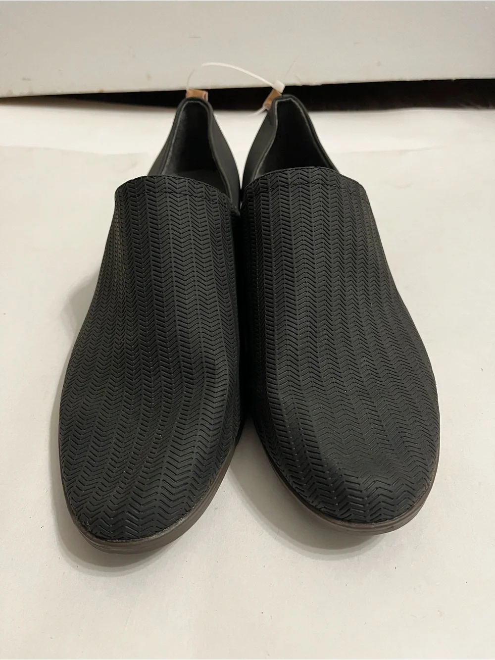 Dr. Scholl's Men’s Black Slip-On Textured Loafers